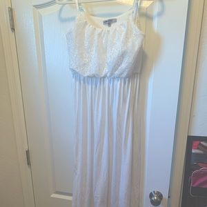 Floor Length White Dress